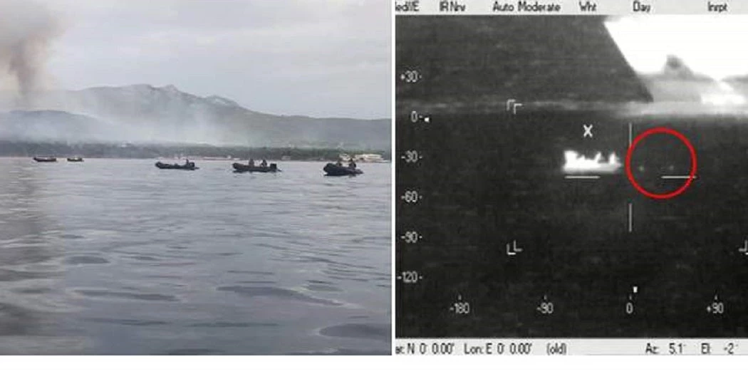 Συγκλονιστικά τα πλάνα από την επιχείρηση διάσωσης της φρεγάτας «Έλλη»- Πώς περισυνέλεξαν εκατοντάδες άτομα